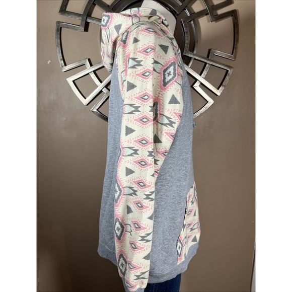 Neff Native Print Hoodie Women Large - Picture 3 of 5